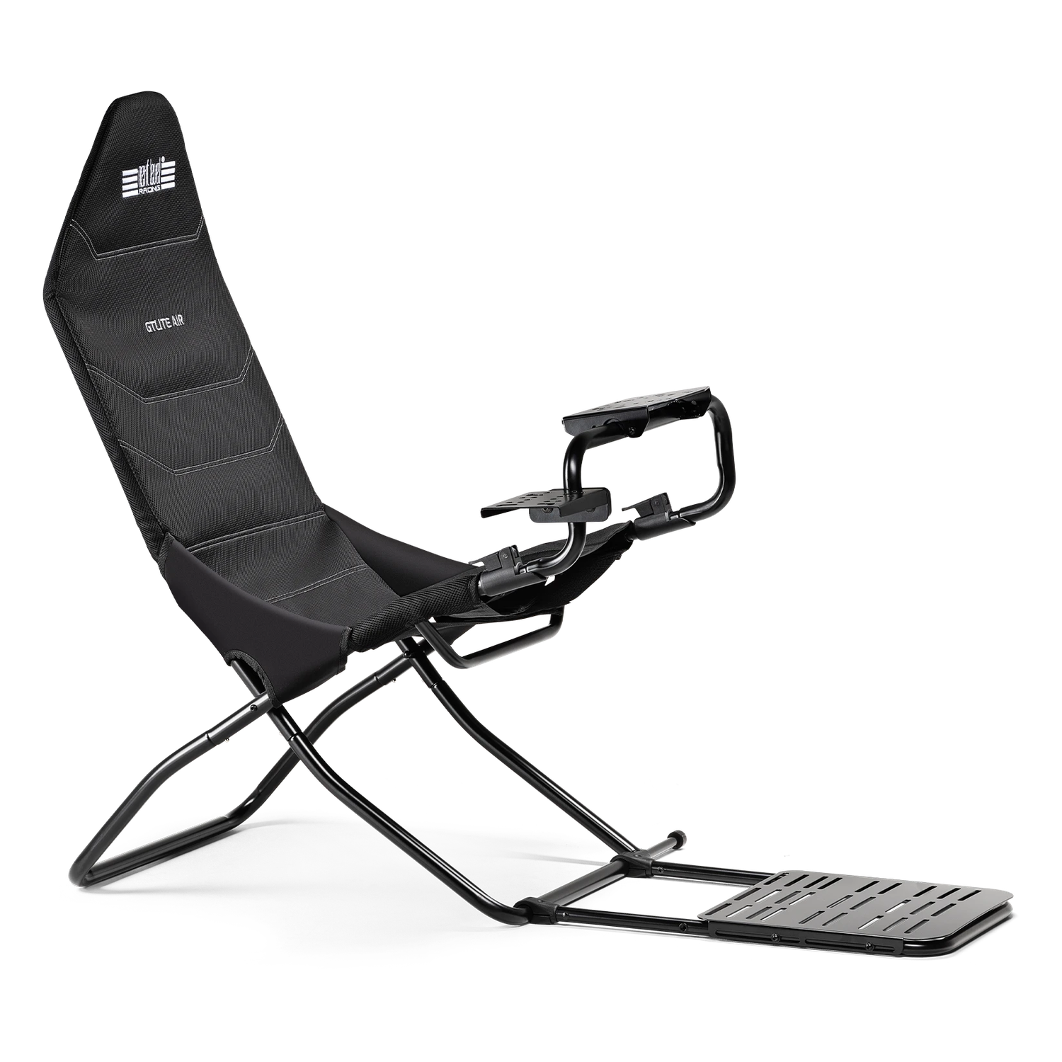 Next Level Racing GTLITE AIR konfiguracja kierownicy pedał&oacute;w i shiftera